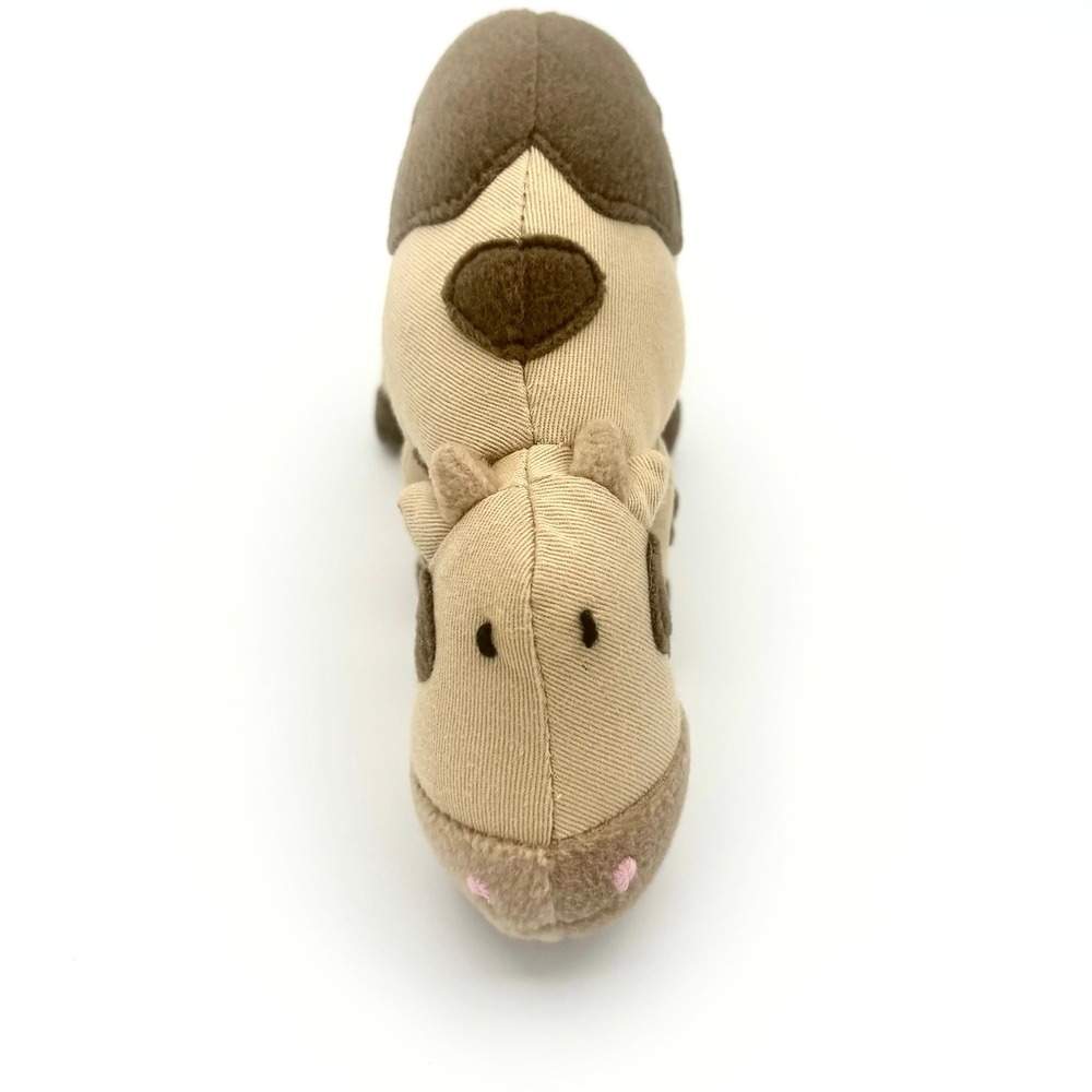 Baby Gap Vintage Brown Moo Mooing Cow Stuffed Plushie 2002 Farm Nursery Toy Y2K - Picture 4 of 12